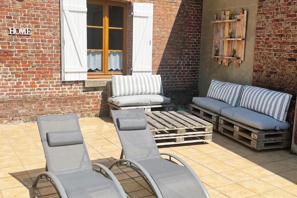 La Muche Valericaine, Coeur De Ville, Jardin Saint-Valery-sur-Somme Exterior photo